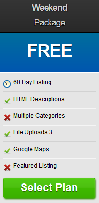 Weekend package-Submit « Free Adult classifieds,Articles,Topsites list Free Adult classifieds,Articles,Topsites list